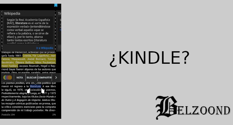Kindle – Aplicación de&nbsp;lectura